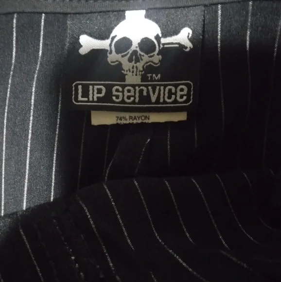 Lip Service Gangster Prankster Midi Skirt - Picture 3 of 4